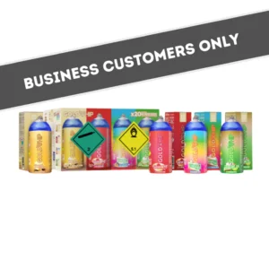 Dessert Flavoured Nitrous Oxide Mini Tanks by GoldWhip – Case of 20 – Four Flavours