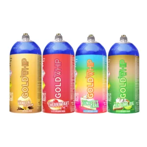 GoldWhip Mini 200g Dessert Flavoured N2O Cylinders