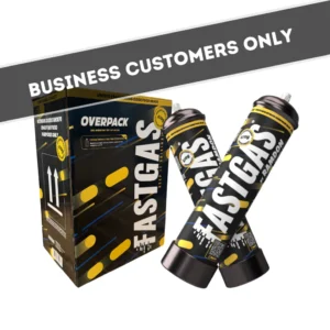 6 x FastGas 670g Cylinders N2O Cream Chargers (Case)