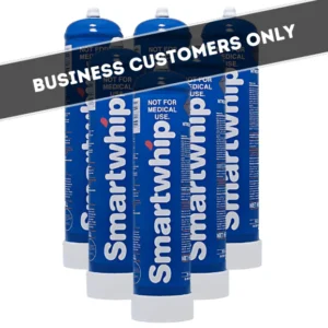 6 x Smartwhips Silver 640g Cylinders N2O Cream Chargers (Case)